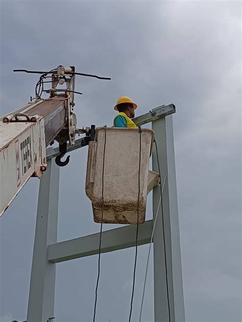 Construction Of Three Phase Line In Banate Today August