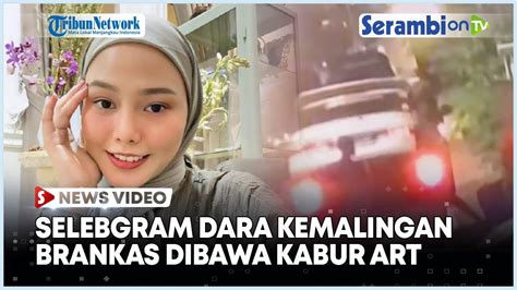 Selebgram Dara Arafah Kemalingan Brankas Dibawa Kabur ART Asal Cilacap