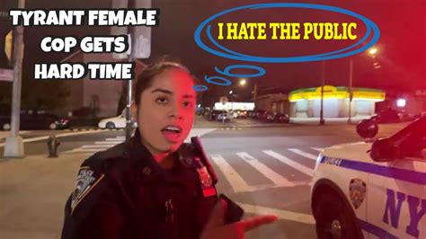 Tyrant Female Cops Owned Tyrant Female Officer Gets Put In Her Place