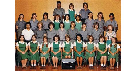 School Photo 1970s Onehunga High School Auckland Mad On New