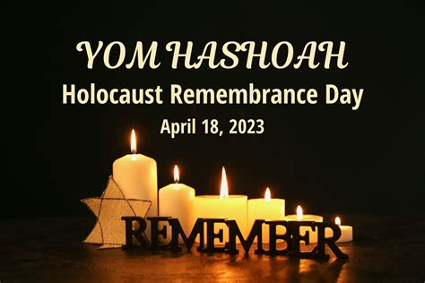 Happy Yom Hashoah 2024 - Josi Rozele