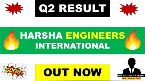 Harsha Engineers Q Results Harsha Engineers Results Harsha