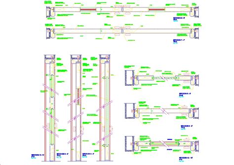 Detalles Constructivos De Puertas En Autocad Cad Kb Bibliocad