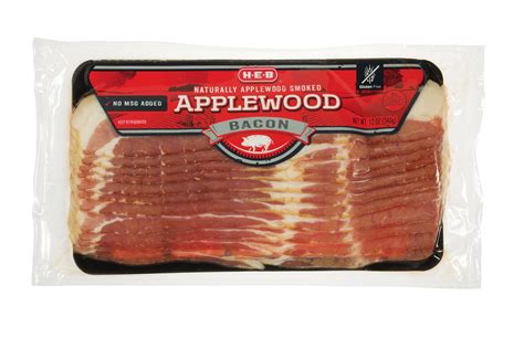 H E B Applewood Smoked Bacon Shop Bacon At H E B