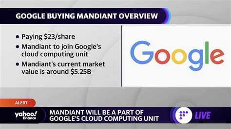 Google To Buy Cybersecurity Firm Mandiant For 5 4 Billion YouTube