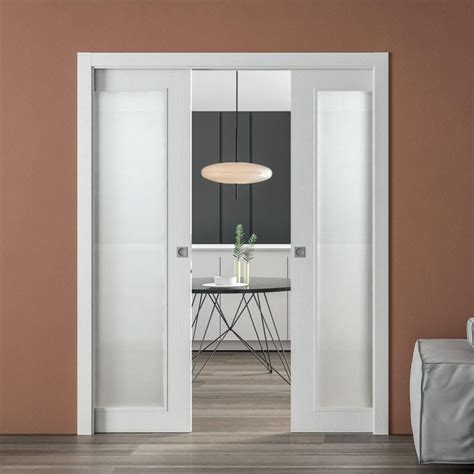 Système galandage Chassis plein SCRIGNO pour porte de largeur 73 cm