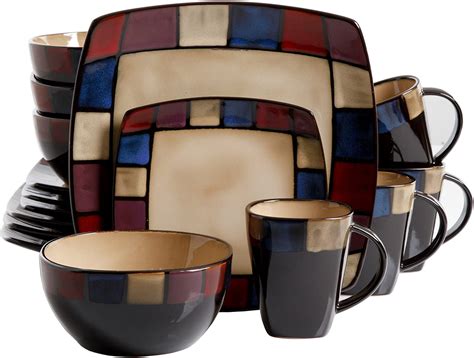 Gibson Soho Lounge Dinnerware Set Dinnerware Sets Walmart Dinnerware