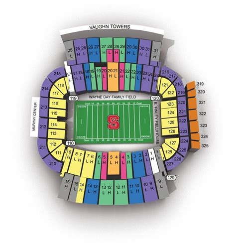 Stylish Nc State Football Seating Chart