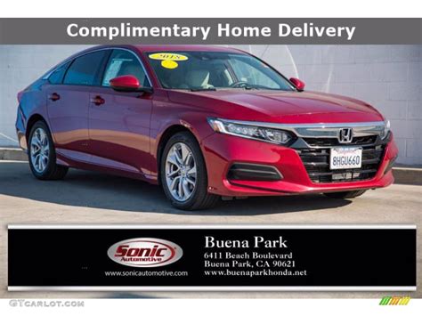 2018 Radiant Red Metallic Honda Accord LX Sedan 139773423 Photo 58