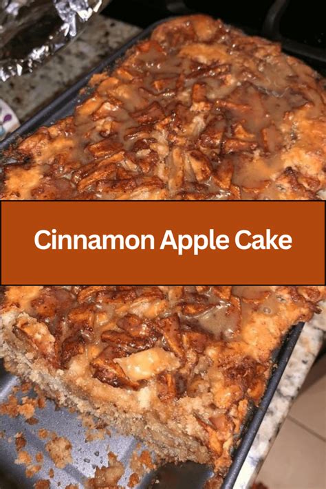 Cinnamon Apple Cake Weeknight Recipes