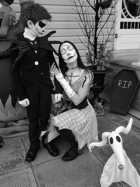 Jack and Sally Skellington halloween costume.....trick or treat | Sally ...