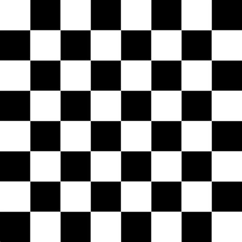 Premium Vector | Checkerboard Chess Board Template Seamless Print Checkered Pattern