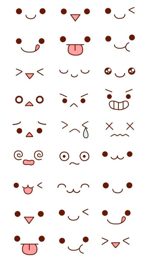 Emoji faces discovered by monse on We Heart It by Lunacattie2 on DeviantArt