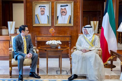 KUNA Kuwait FM Receives Credentials Of Thailand Amb To Kuwait