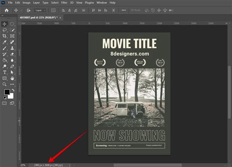 What Size Is A Movie Poster In Photoshop Web Design Tutorials And Guides