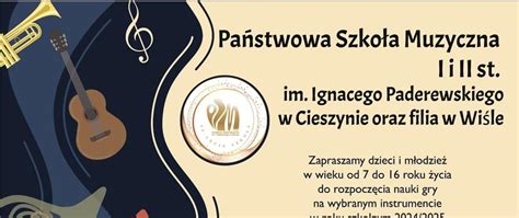 REKRUTACJA ZOSTAŃ NASZYM MUZYKOŁAKIEM Państwowa Szkoła Muzyczna I i