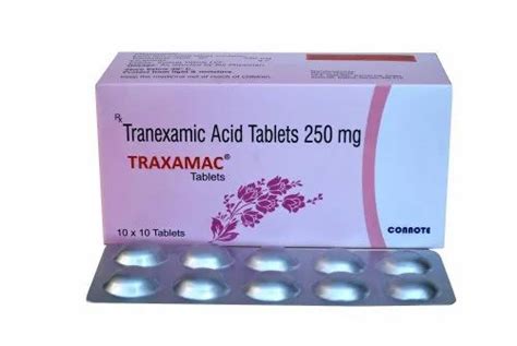 Tranexamic Acid Mg Tablets Packaging Size X Treatment