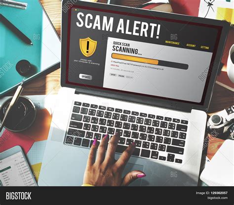 technology scam image photo  trial bigstock