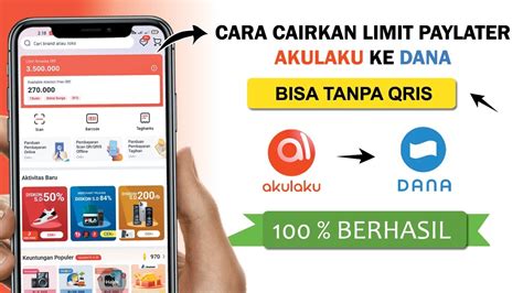 Terbaru Cara Mencairkan Limit Paylater Akulaku Ke Dana Youtube