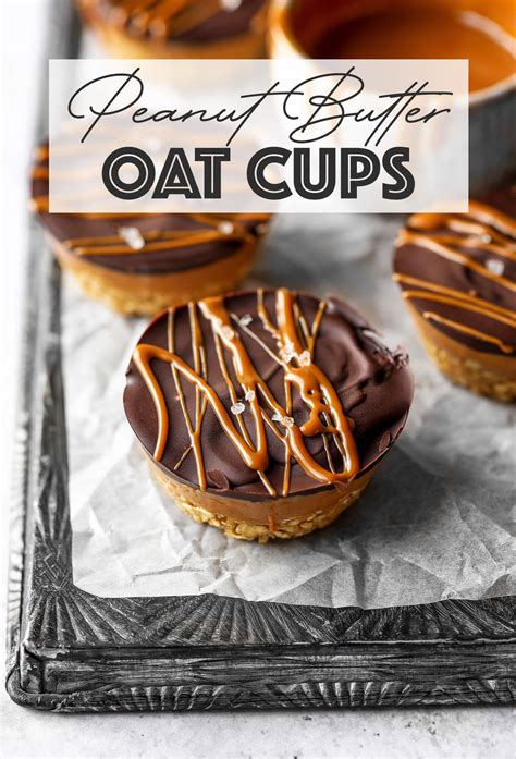 Peanut Butter Chocolate Oat Cups No Bakevegangluten Free