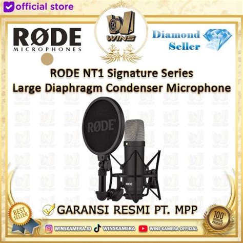 Jual Rode Nt Signature Series Large Diaphragm Condenser Microphone