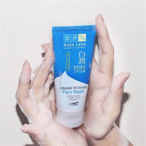 Hada Labo Shirojyun Ultimate Whitening Face Wash Original