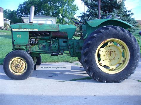 Rare Rare John Deere 710 Diesel Tractor