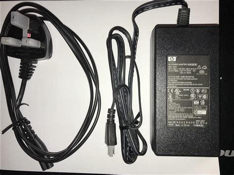 Genuine Hp Ac Power Adapter 0957 2231 32v 375ma 16v 500ma Uk Plug Lead