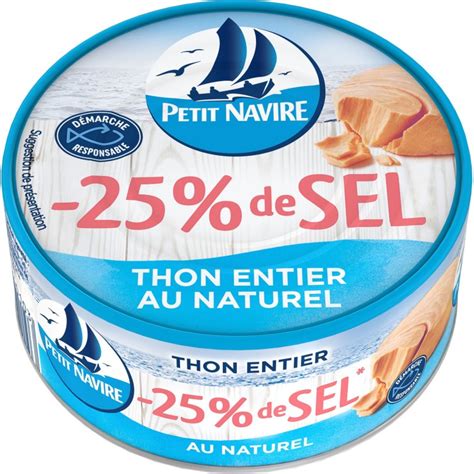 Thon Entier Naturel PETIT NAVIRE