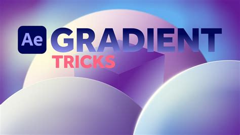 Gradient Effect Tricks After Effects Project File