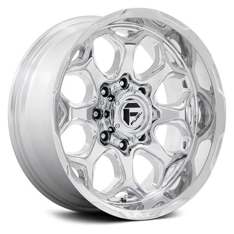 Fuel Fc Scepter Wheels Polished With Milled Accents Rims