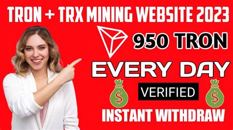 How To Earn Free Trx Trx Mining Site Today Tron Mining Site Earn