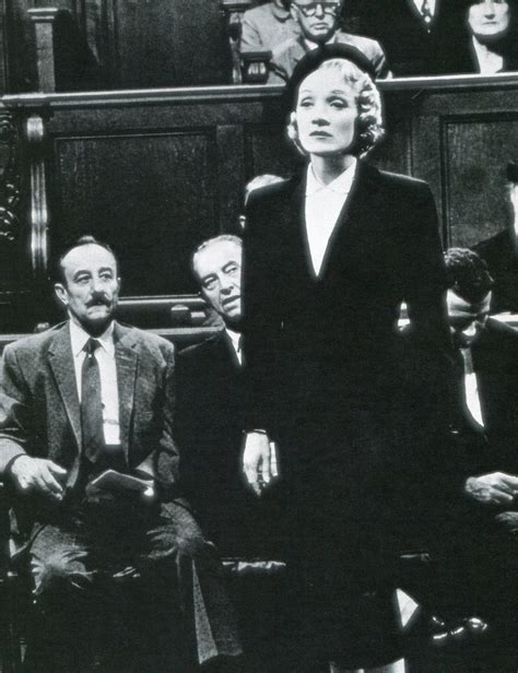 Witness For The Prosecution Marlene Dietrich