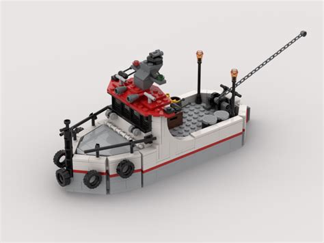 Lego Moc Ideas Book Fishing Boat By Randombrick23 Rebrickable Build