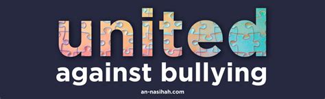 Anti Bullying Week 2020 An Nasihah Publications