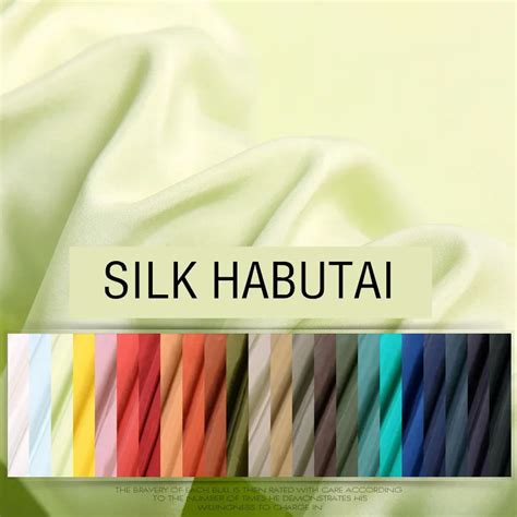 Autumn And Winter Lining Material Silk Texture Habutae Mm Silk