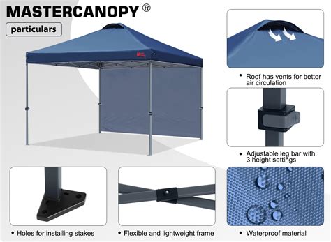 Snapklik Mastercanopy Durable Ez Pop Up Canopy Tent