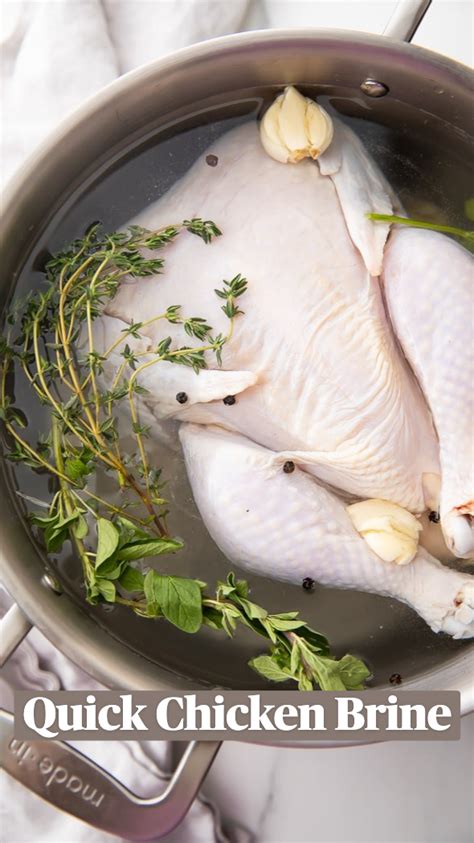 Chicken Brine Recipe Artofit