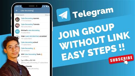 How To Join Telegram Group Without Link Youtube