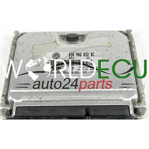 ECU ENGINE CONTROLLER VW VOLKSWAGEN POLO 1 0 030906032BC 030 906 032