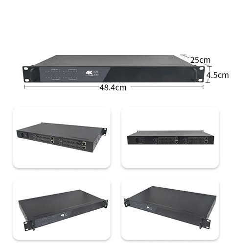 U Rack Mounted Channel K Rtmp Hdmi Hevc H Iptv Hd Live