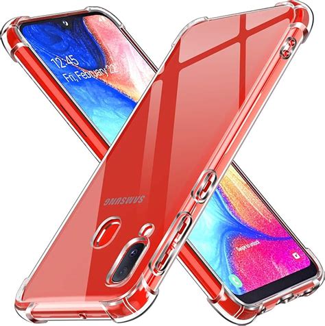 ivoler Coque pour Samsung Galaxy A20e A20 e Ultra Transparent Étui