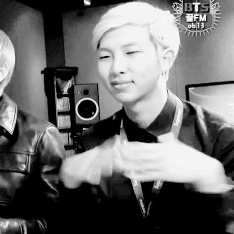 Bts Kim Namjoon Clapping GIF | GIFDB.com