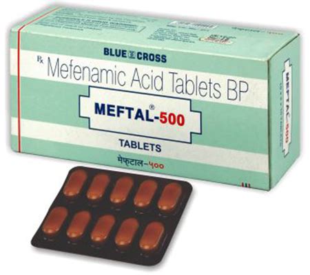 Meftal 500 mg (Mefenamic Acid) – Alpha Muscle