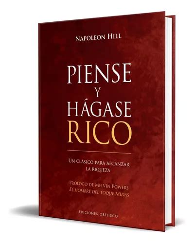 Libro Piense Y Hágase Rico Napoleon Hill Original Meses sin intereses