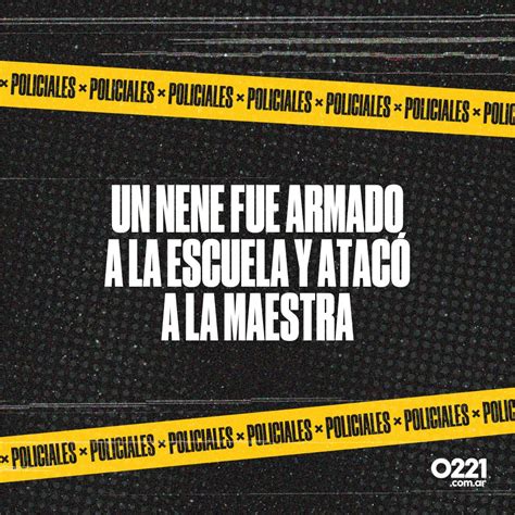 0221 on Twitter ALERTA EN LAPLATA Un nene de 11 años fue armado a