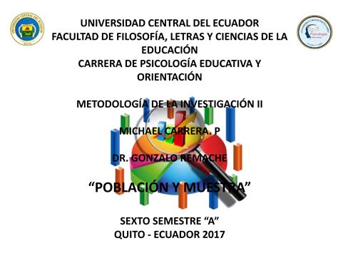 UCE Población y muestra PPT