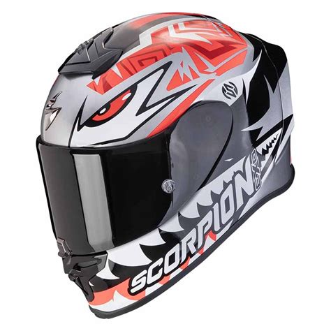 Scorpion Exo R Evo Air Zaccone Motorhelm Biker Outfit