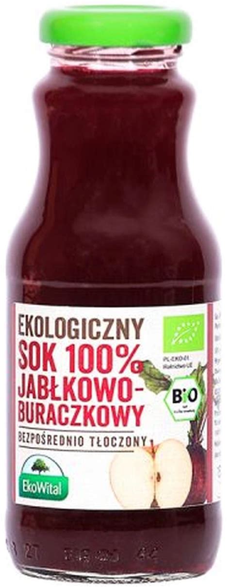 Saft Aus Pfeln Und Roter Bete Bio Ml Ekowital Niedrigster