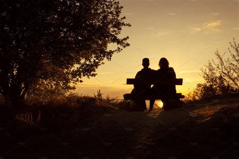 Romantic Couple Silhouette